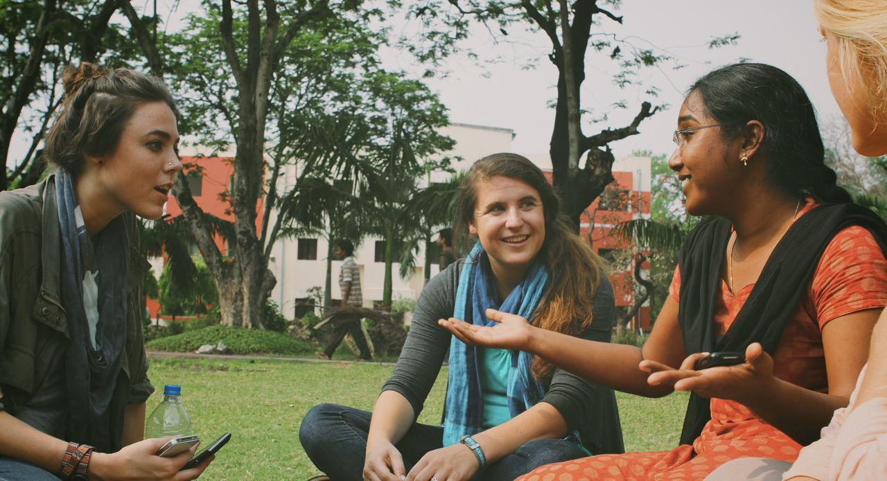 First-time nonprofit founders reviewing plans together